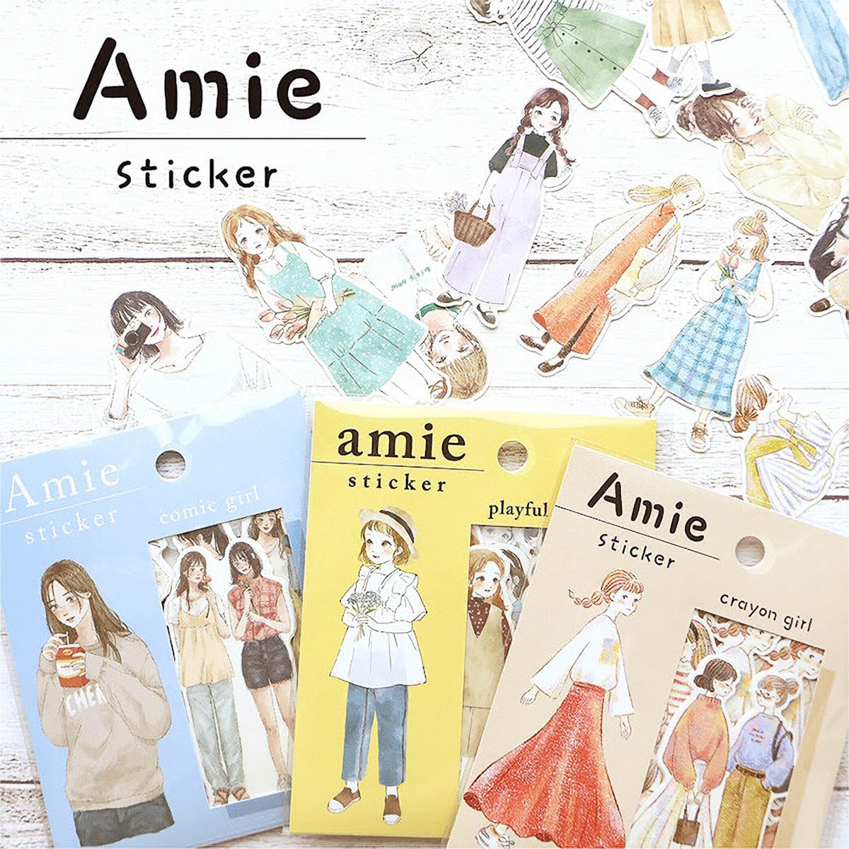 Flockensticker - Amie Sticker - Serie 3