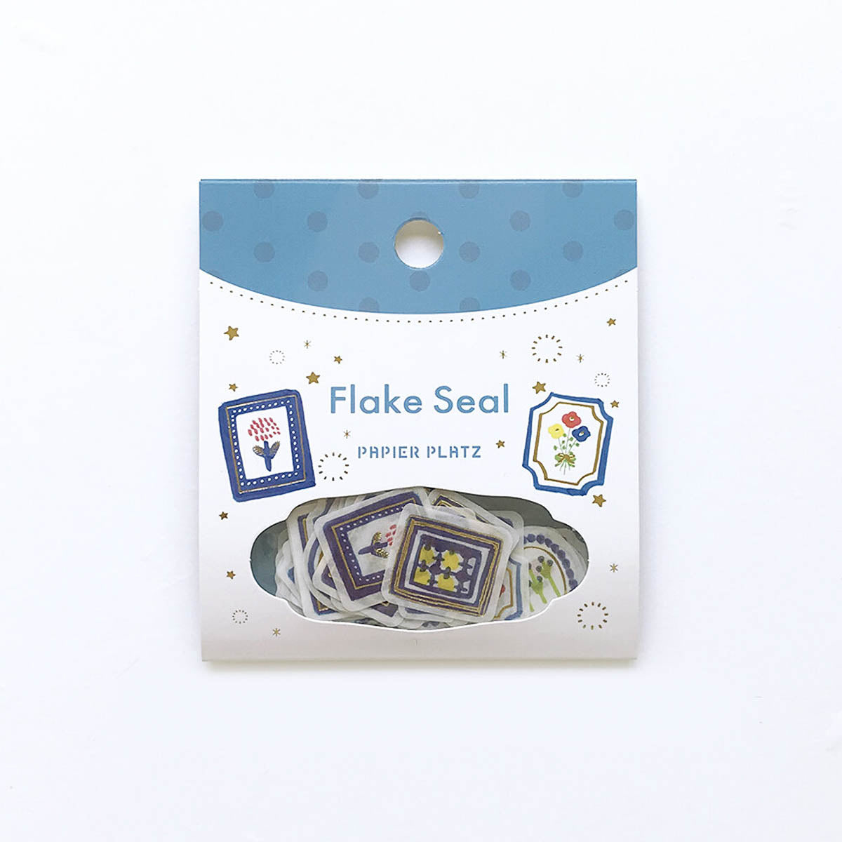 Flockensticker - Papier Platz - Kurogoma - Flowers