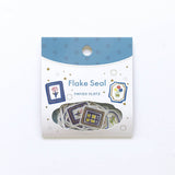 Flockensticker - Papier Platz - Kurogoma - Flowers