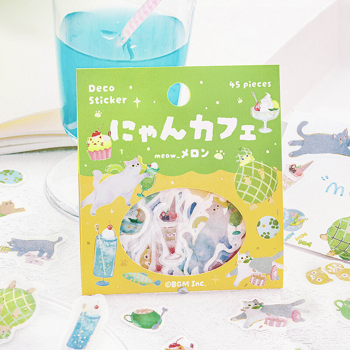 Flockensticker - Nyan Cafe