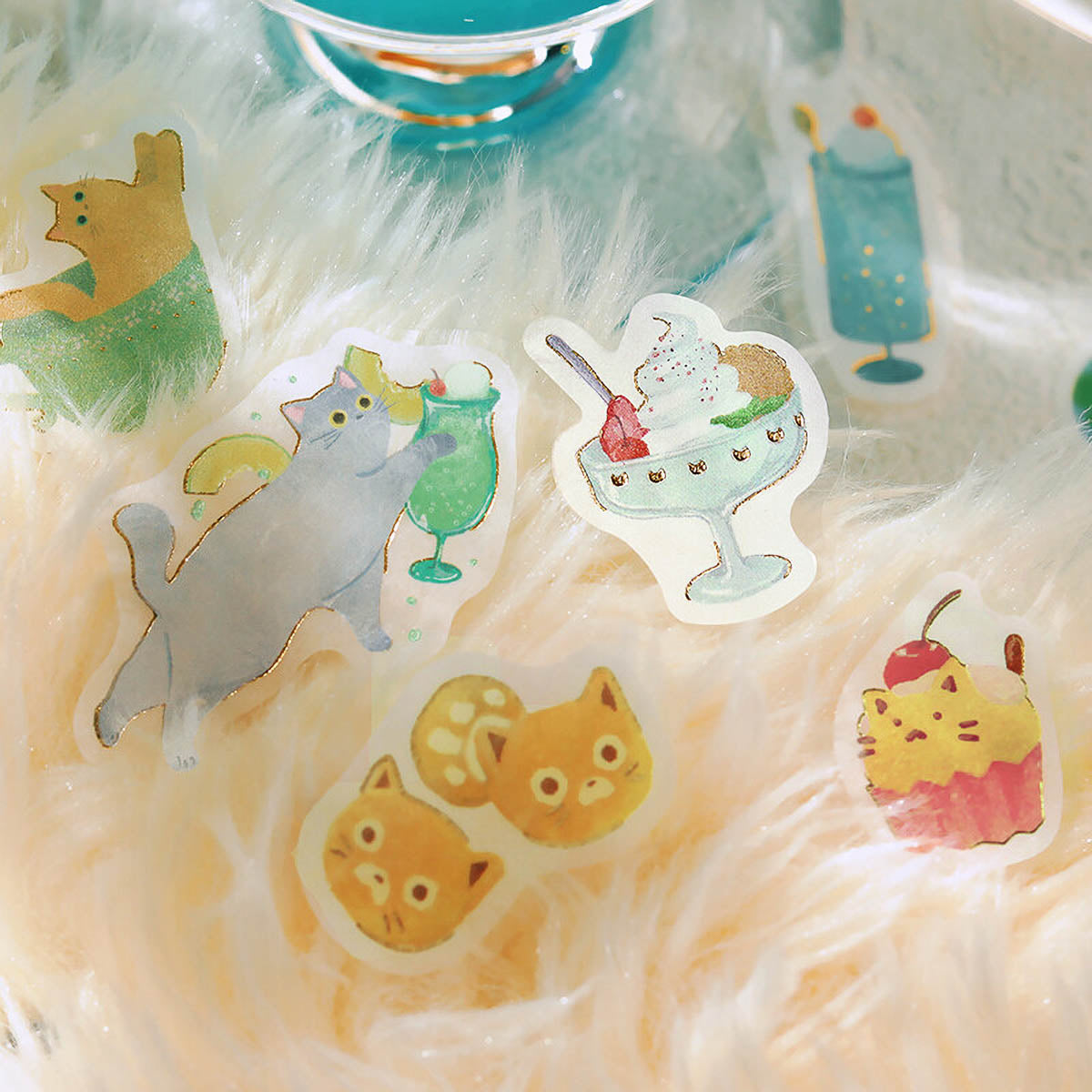 Flockensticker - Nyan Cafe