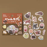 Flockensticker - Nyan Cafe