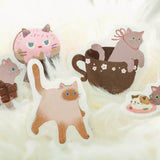 Flockensticker - Nyan Cafe
