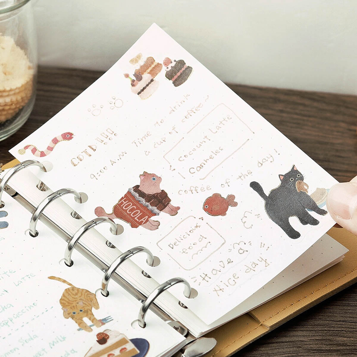 Flockensticker - Nyan Cafe