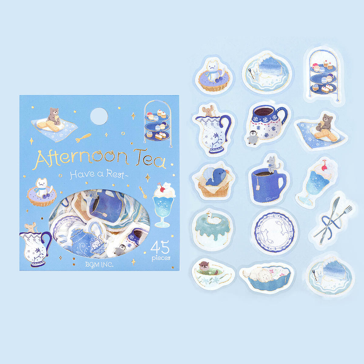 Flockensticker - Afternoon Tea Party
