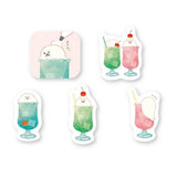 Flockensticker - Animal Sweets Workshop - Cream