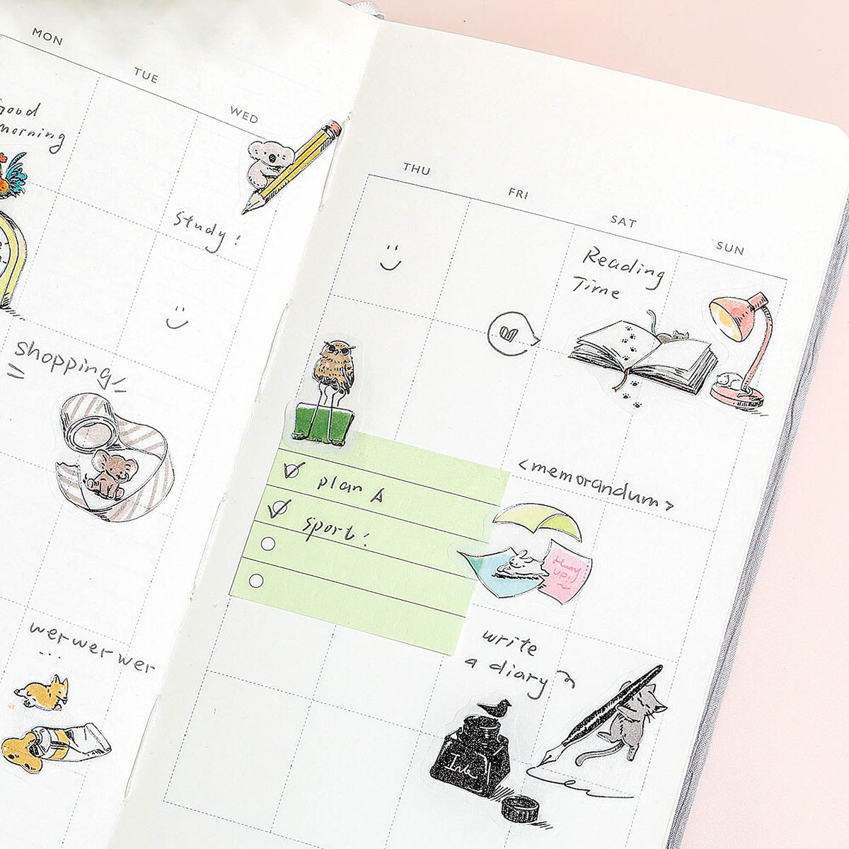 Flockensticker - Minimini Animals