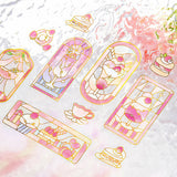 Flockensticker - Cafe A La Mode - Stained Glass