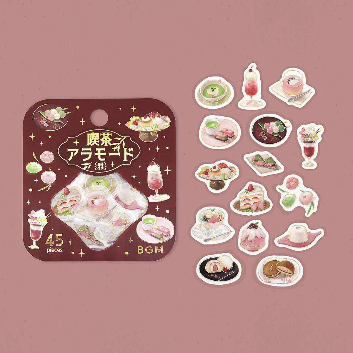 Flockensticker - Cafe A La Mode Miyabi