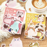 Flockensticker - Memo Stickers »Cat Diary«