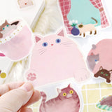 Flockensticker - Memo Stickers »Cat Diary«