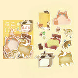 Flockensticker - Memo Stickers »Cat Diary«