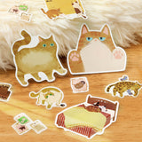 Flockensticker - Memo Stickers »Cat Diary«
