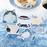Flockensticker - Memo Stickers »Cat Diary«
