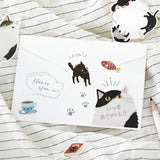 Flockensticker - Memo Stickers »Cat Diary«