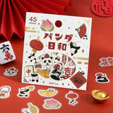 Flockensticker - Foil Stamp Stickers - Panda Weather