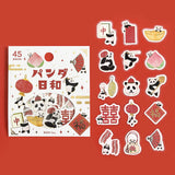 Flockensticker - Foil Stamp Stickers - Panda Weather