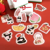 Flockensticker - Foil Stamp Stickers - Panda Weather