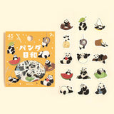 Flockensticker - Foil Stamp Stickers - Panda Weather