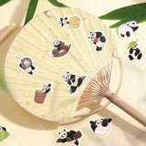 Flockensticker - Foil Stamp Stickers - Panda Weather