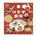 Flockensticker - Foil Stamp Stickers - Panda Weather
