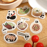 Flockensticker - Foil Stamp Stickers - Panda Weather