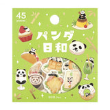 Flockensticker - Foil Stamp Stickers - Panda Weather