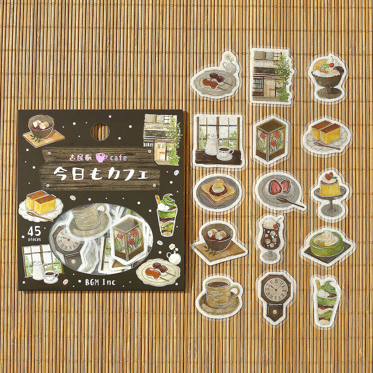 Flockensticker - Foil Stamp Stickers - Today's Cafe