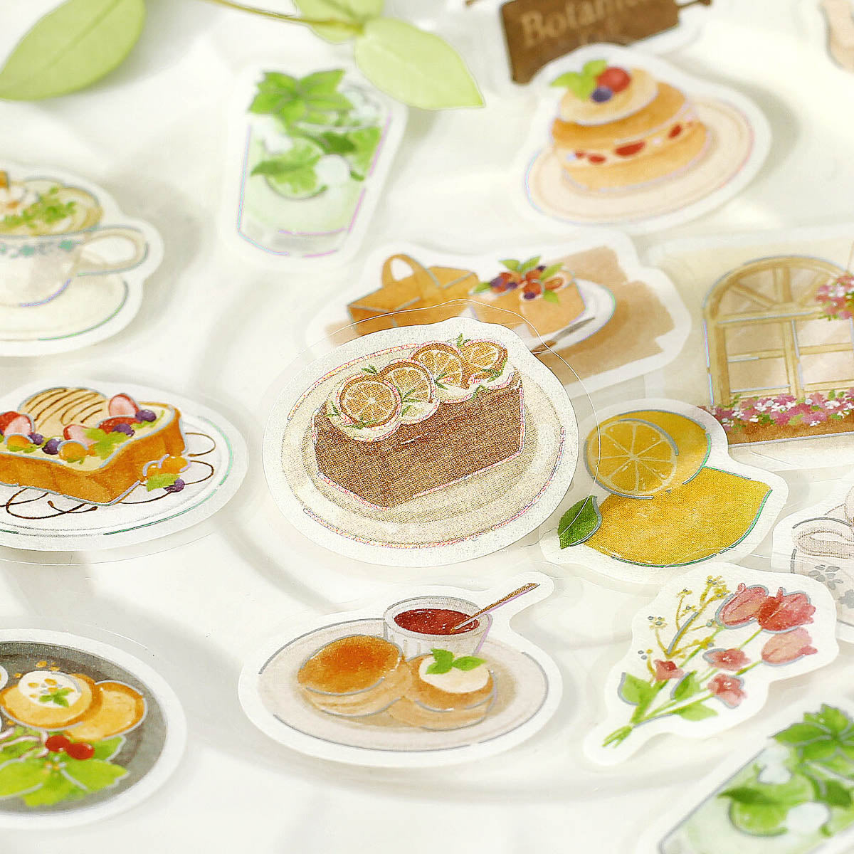 Flockensticker - Foil Stamp Stickers - Today's Cafe