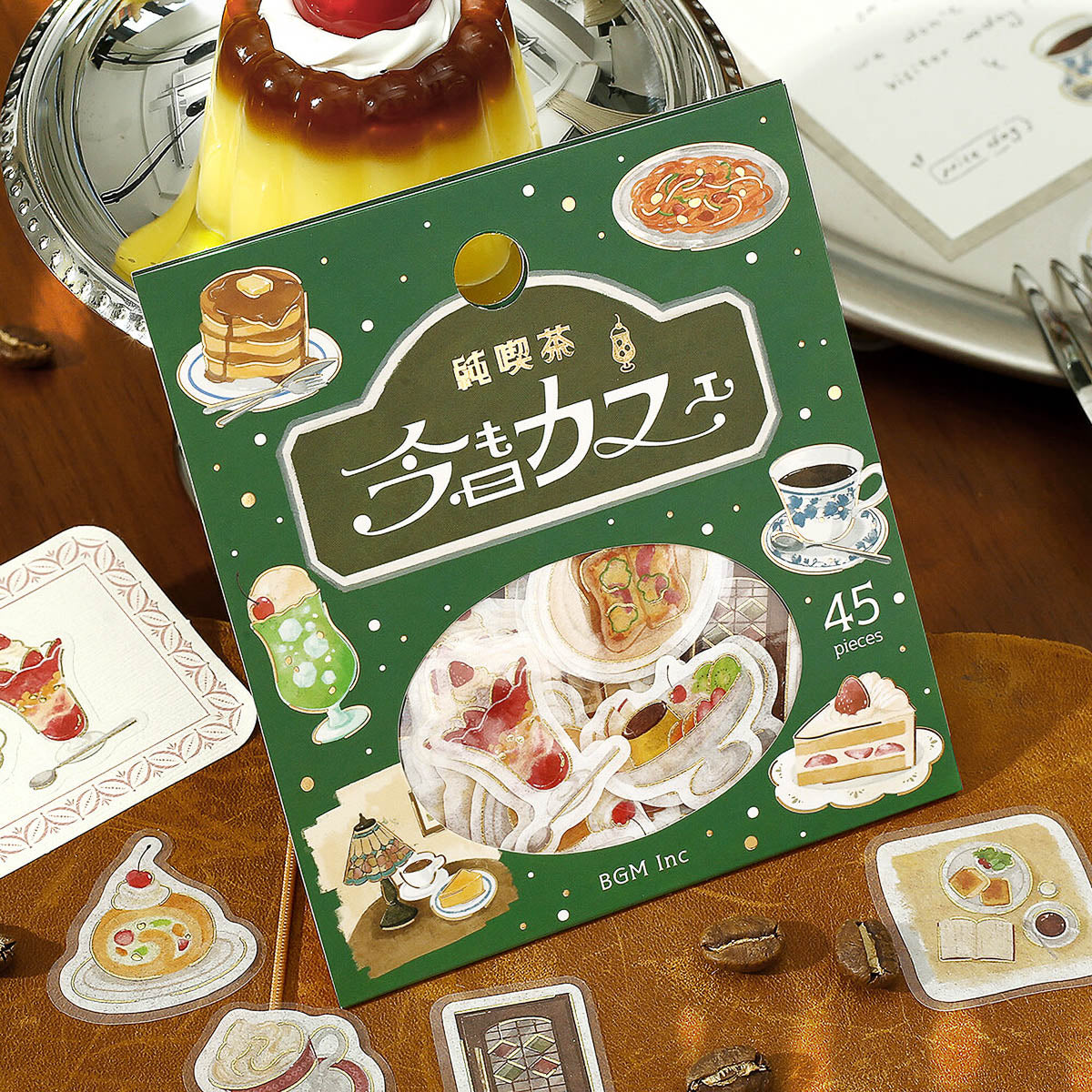 Flockensticker - Foil Stamp Stickers - Today's Cafe