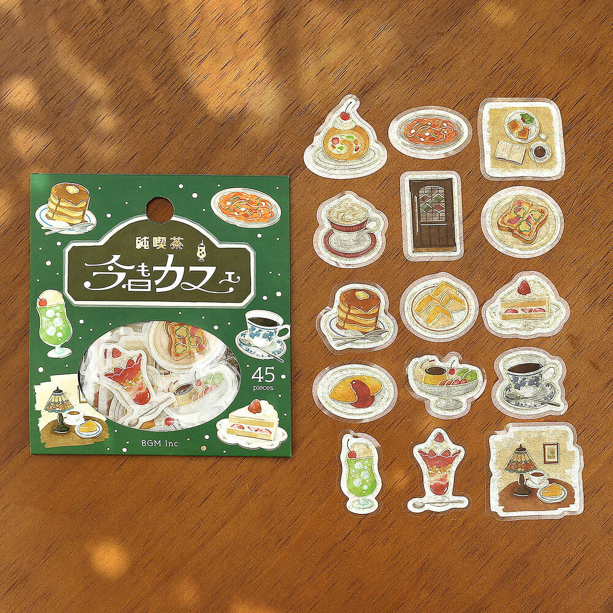 Flockensticker - Foil Stamp Stickers - Today's Cafe