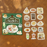 Flockensticker - Foil Stamp Stickers - Today's Cafe