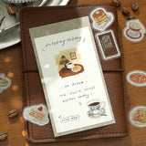 Flockensticker - Foil Stamp Stickers - Today's Cafe
