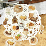 Flockensticker - Foil Stamp Stickers - Today's Cafe