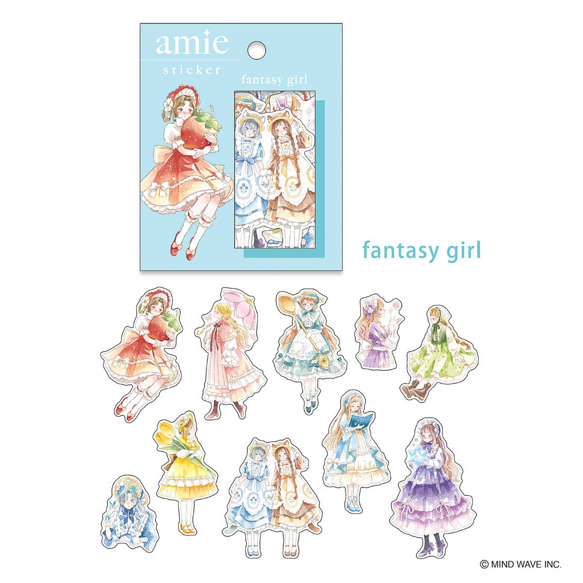 Flockensticker - Amie Sticker - Serie 7