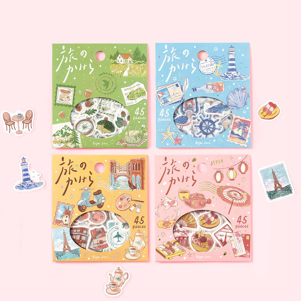 Flockensticker - Foil Stamp Stickers - Journey