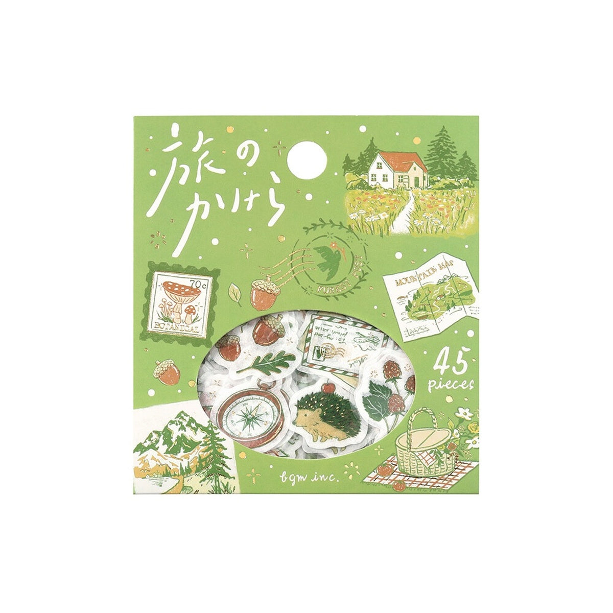 Flockensticker - Foil Stamp Stickers - Journey