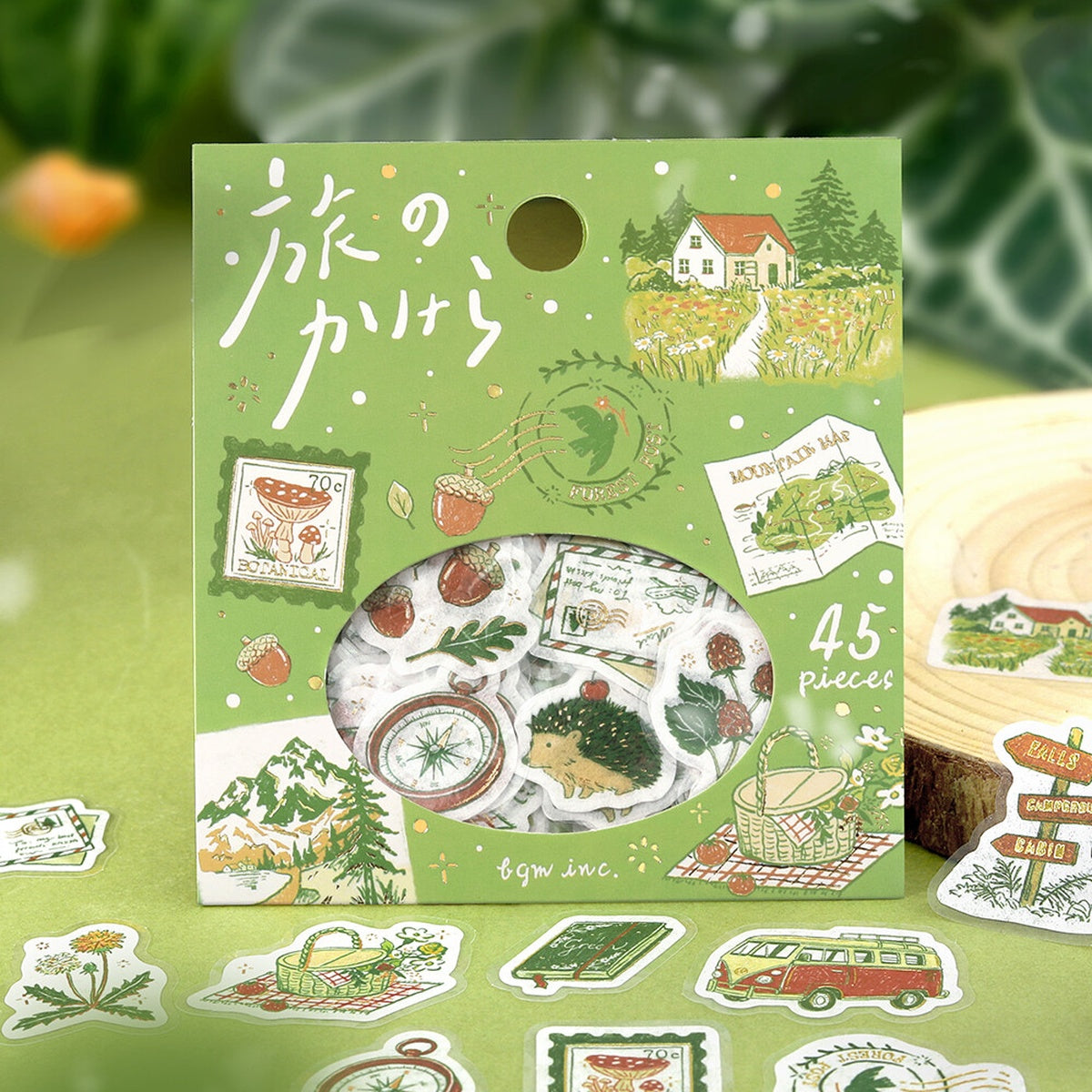 Flockensticker - Foil Stamp Stickers - Journey