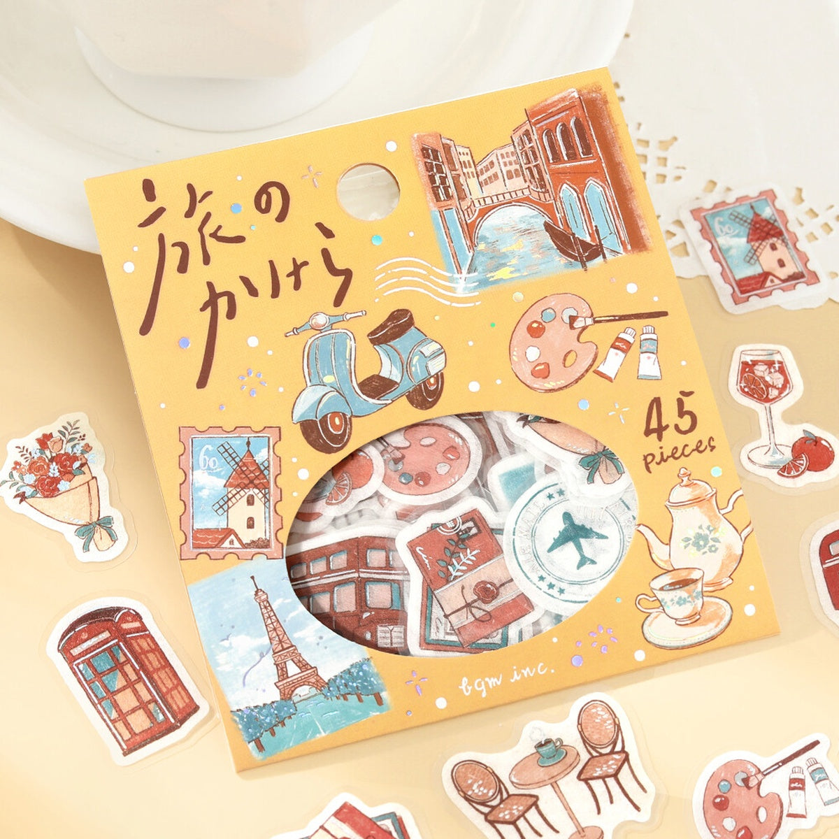 Flockensticker - Foil Stamp Stickers - Journey