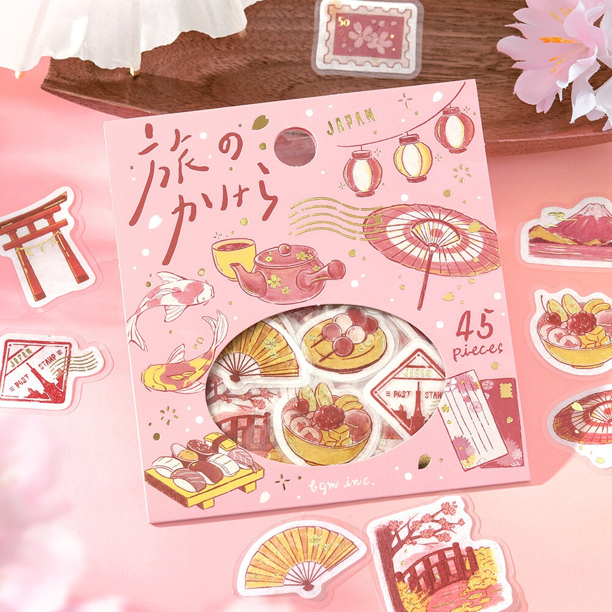 Flockensticker - Foil Stamp Stickers - Journey