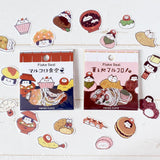 Flockensticker - Papier Platz - marucorochan