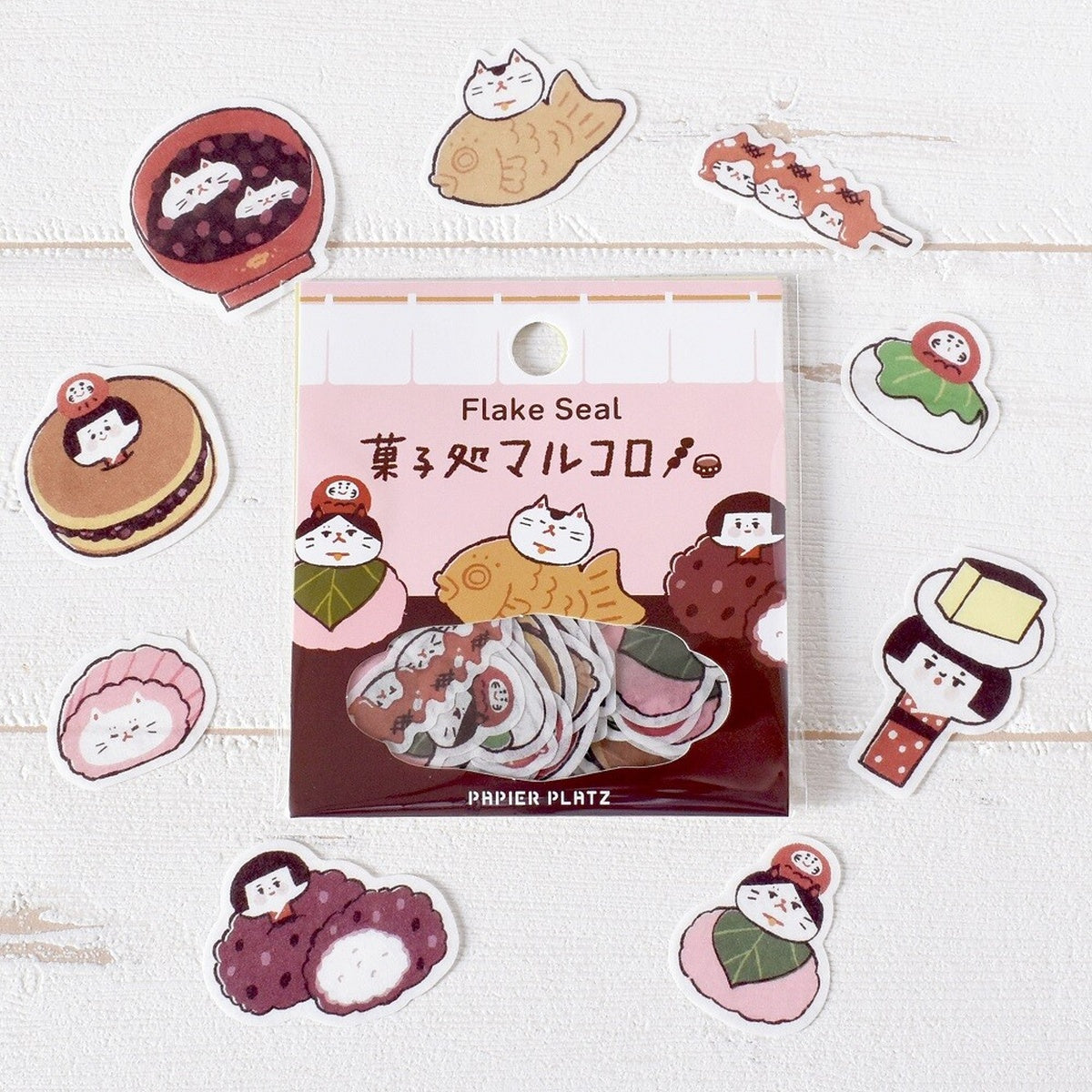 Flockensticker - Papier Platz - marucorochan