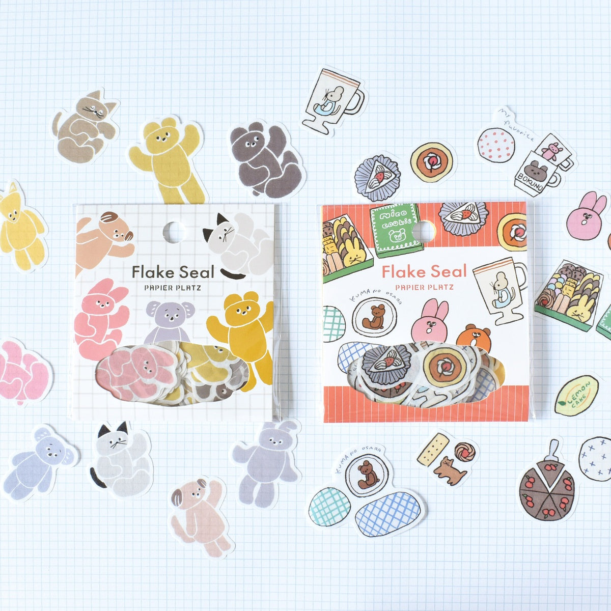 Flockensticker - Papier Platz - Nico Recipe