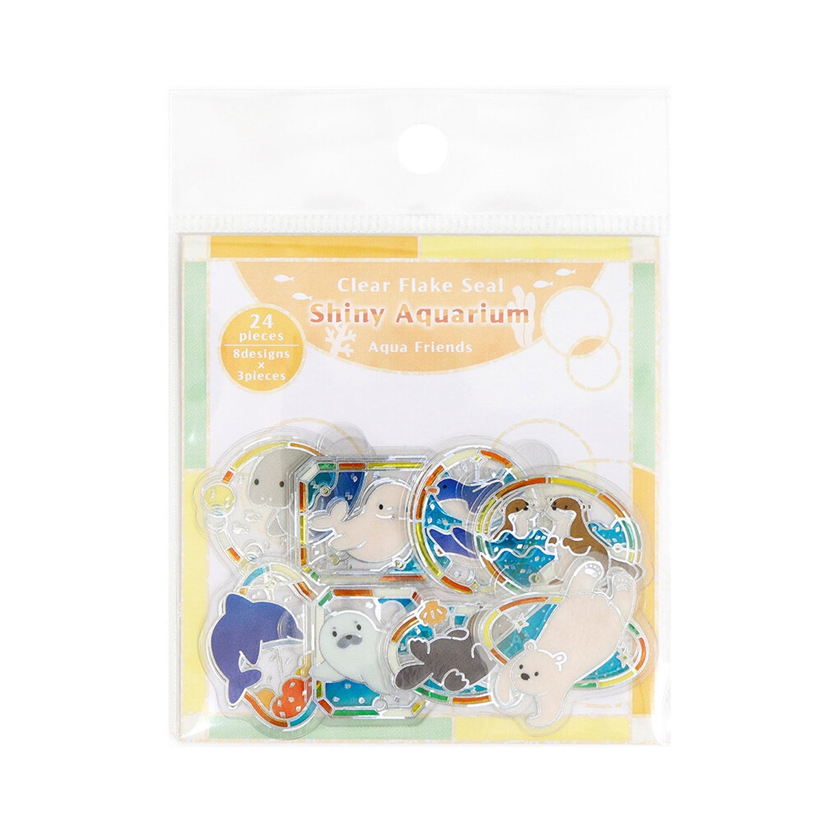 Flockensticker - Shiny Aquarium - Clear Flake Seal