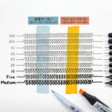 Filzstift - Kuretake - ZIG - Cartoonist MANGAKA - Schwarz