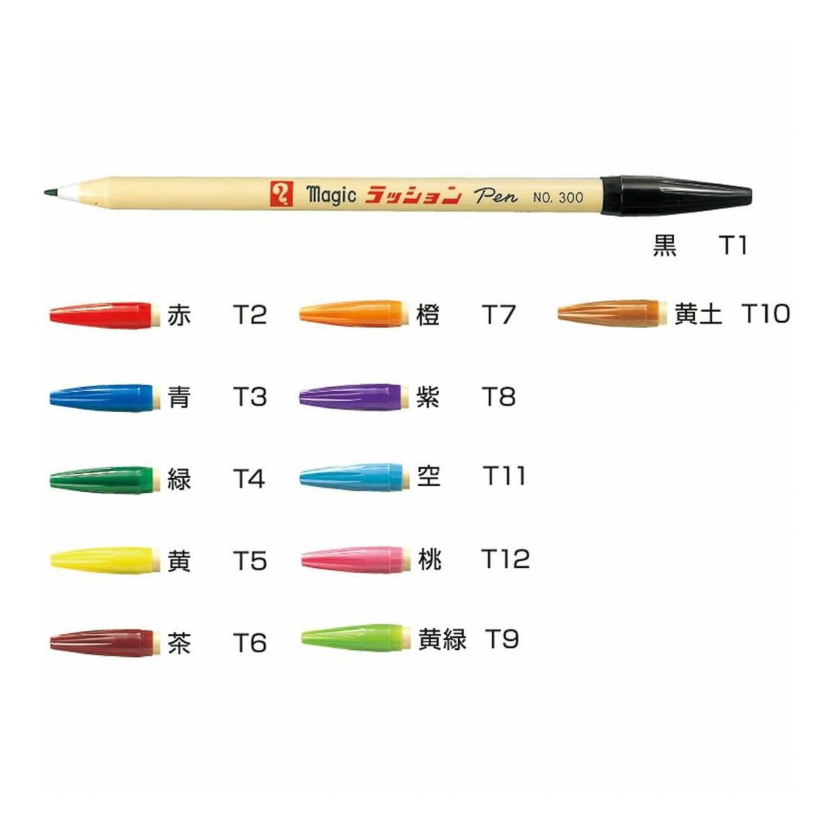 Filzstift - Rashion Pen No. 300 - Stiftset