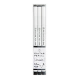 Filzstifte-Set - GUITAR PEN Petite - 0,3 mm - 3-Farben-Set