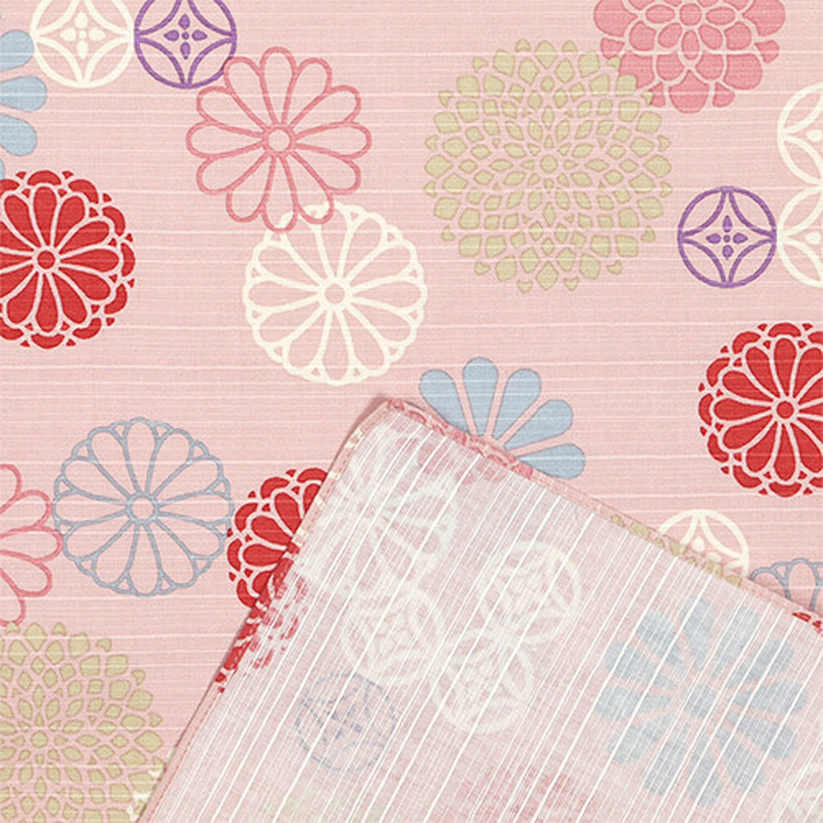 Furoshiki - Hama Monyo - Japanese Pattern - 90cm