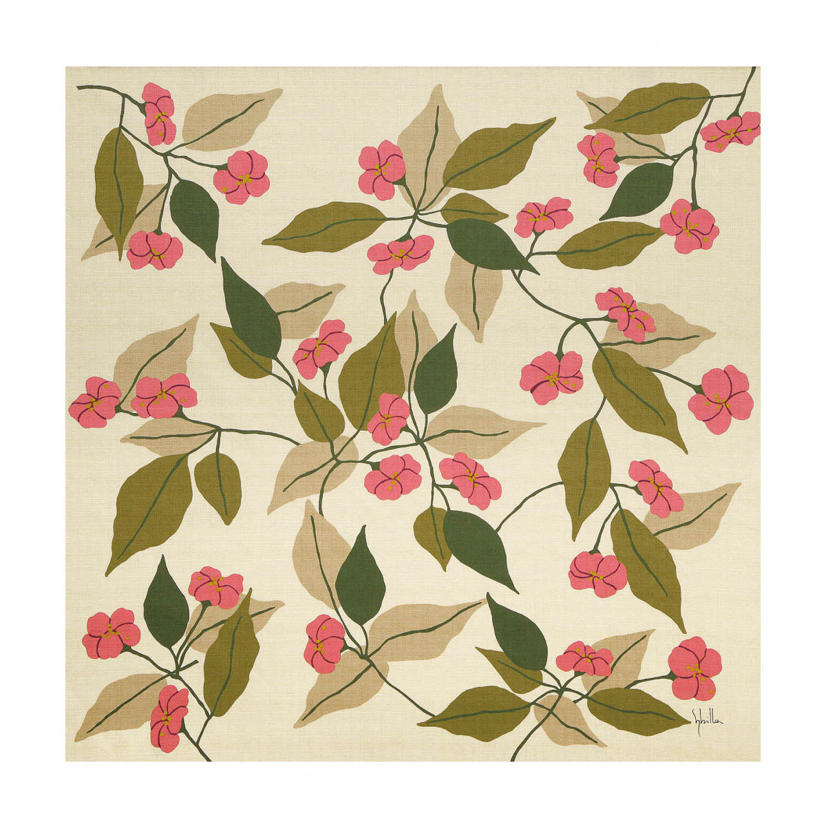 Furoshiki - Sybilla - Cotton Furoshiki - 75cm