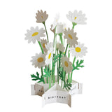 Grußkarte - Blumen - Happy Birthday